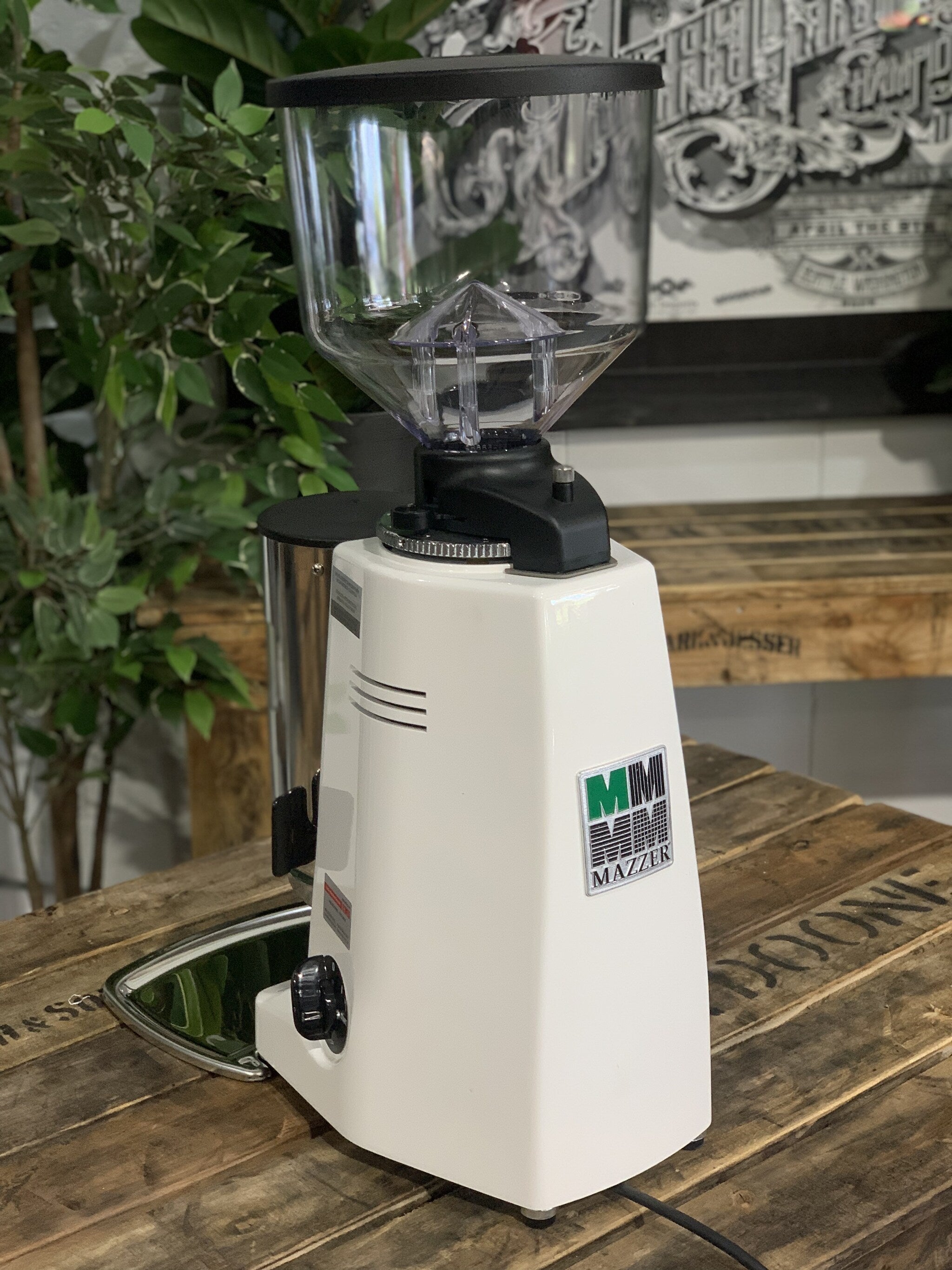 Mazzer Major Automatic - Coffee Grinder - White
