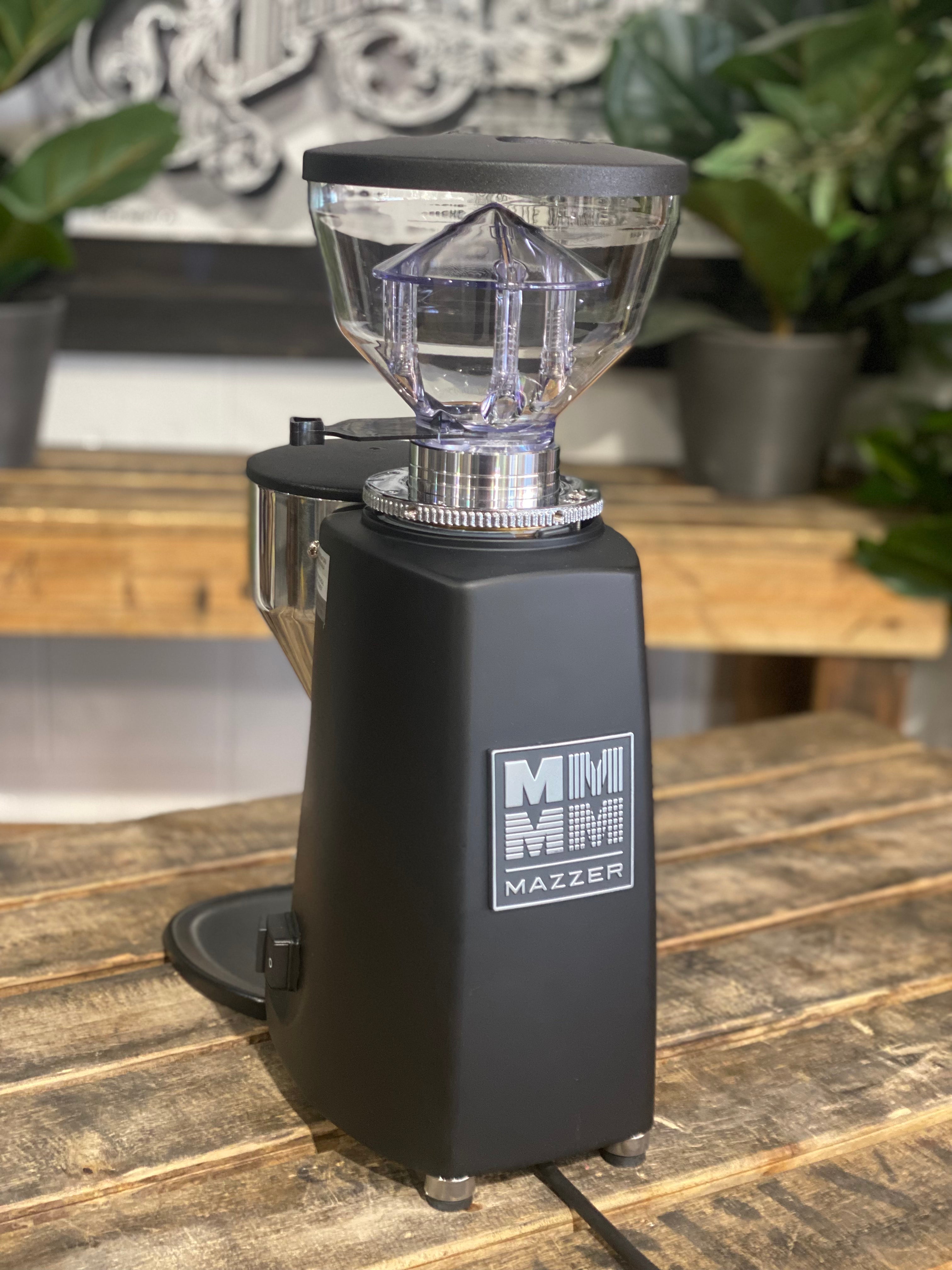 Mazzer Mini Electronic B Brand Espresso - Coffee Grinder - Black