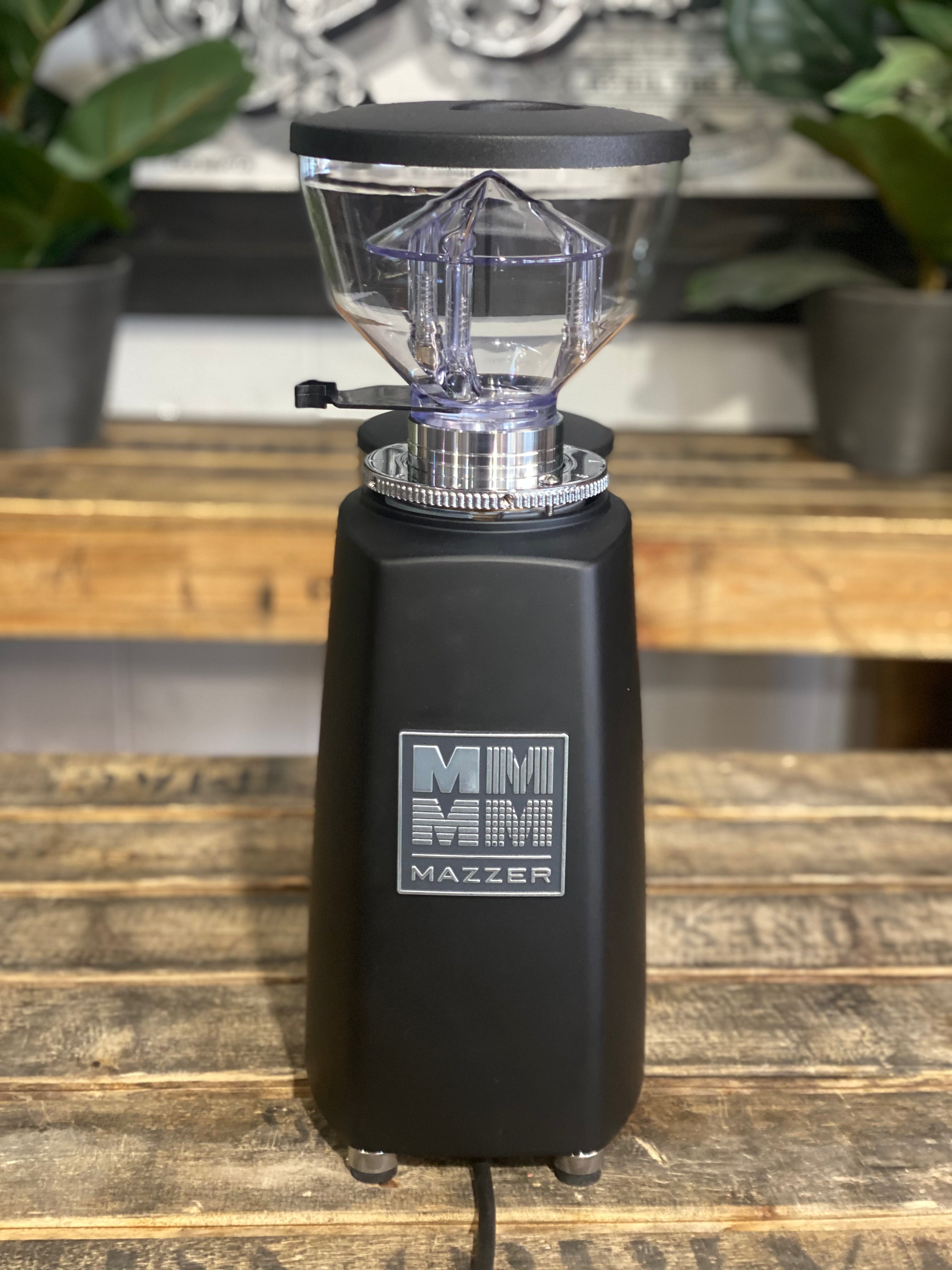 Mazzer Mini Electronic B Brand Espresso - Coffee Grinder - Black