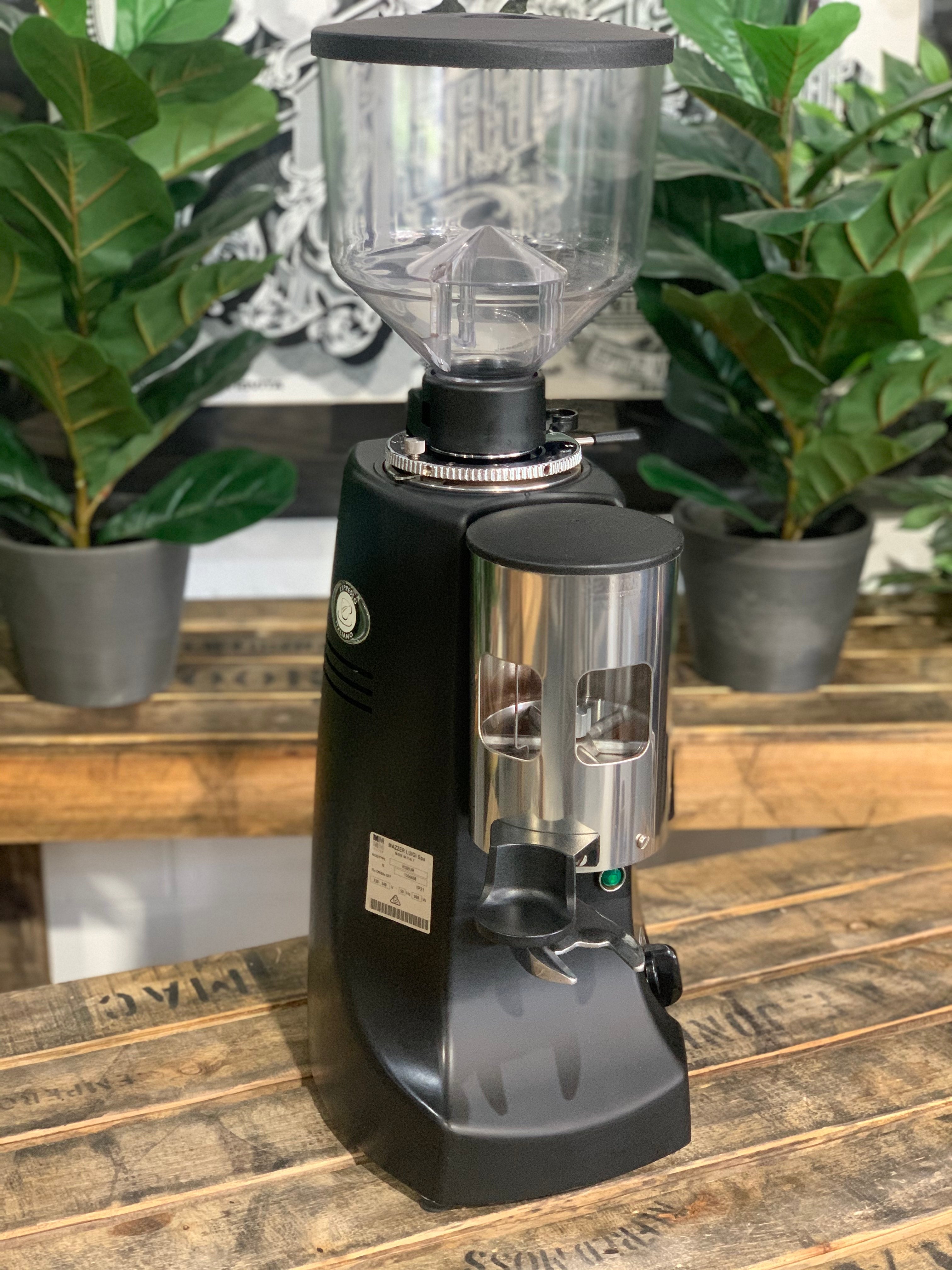 Mazzer Robur Automatic - Coffee Grinder - Black