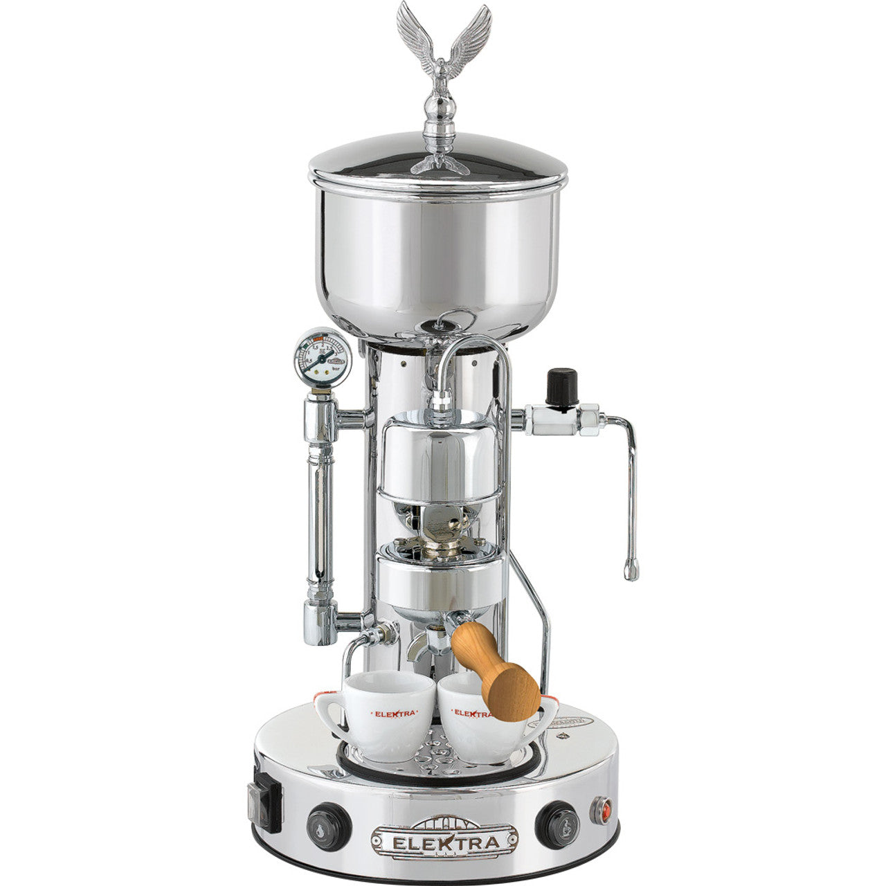 Micro Casa Semi Auto Espresso Machine - Copper/Brass or Chrome Finish