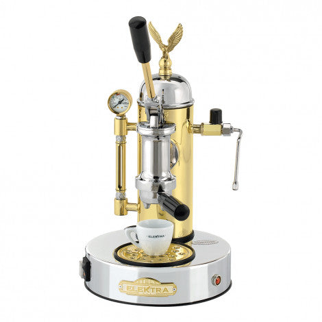 Micro Casa Leva Espresso Machine - Chrome/Brass