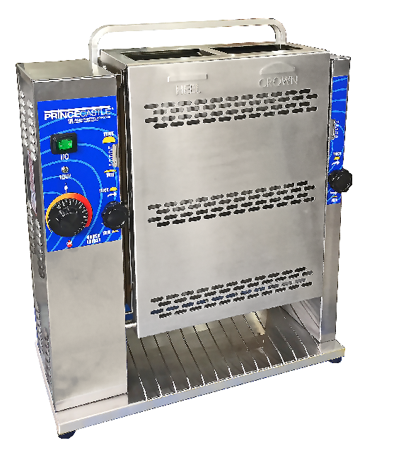 Prince Castle Slim-Line Vertical Bun Toaster 515mm x 590mm x 206mm - 750buns per hour - 297-SW16