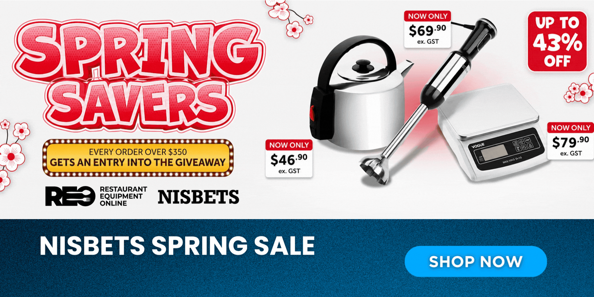 Nisbets Sale