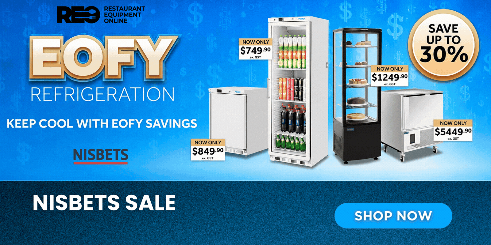 Nisbets Sale