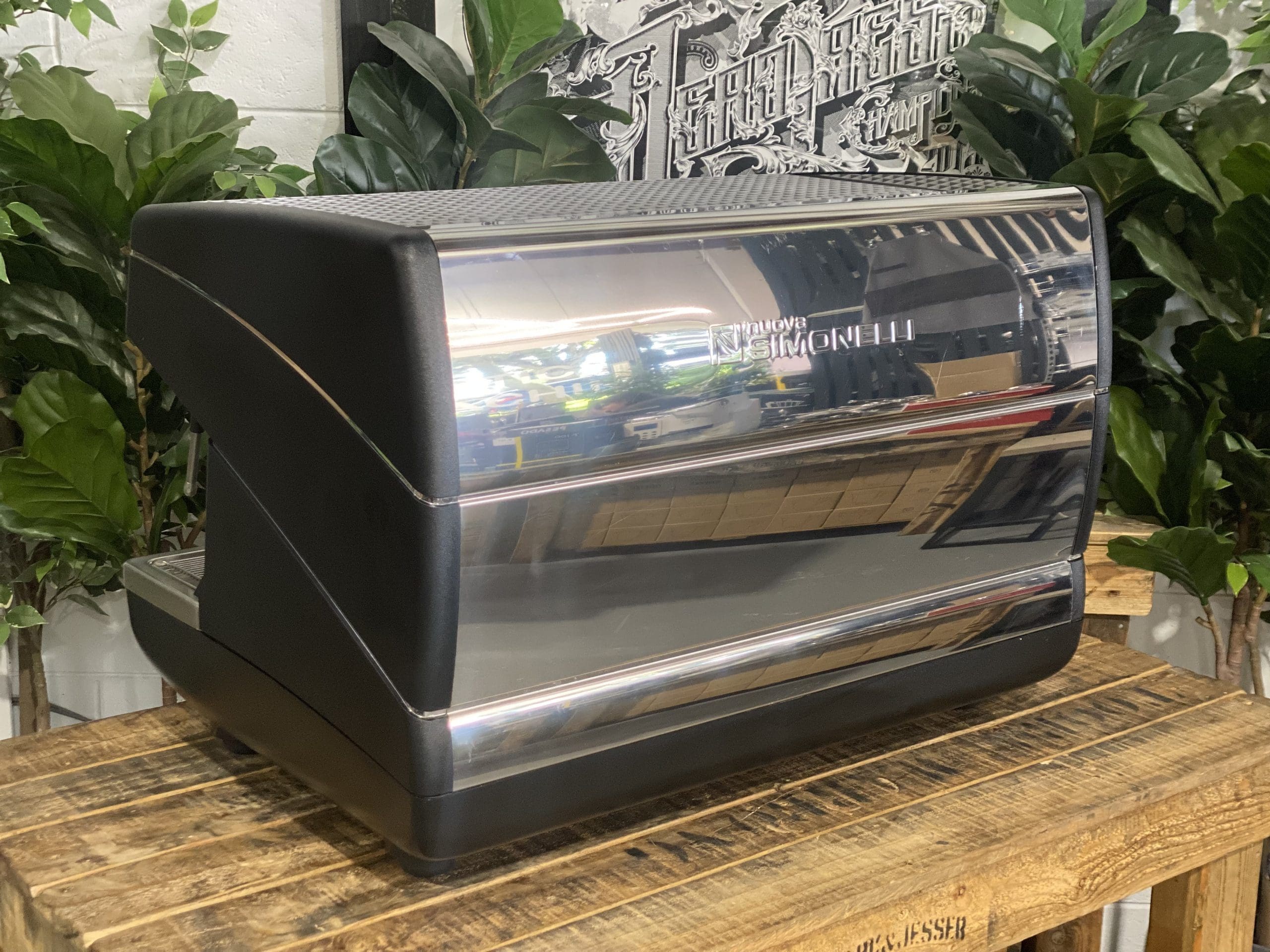 Nuova Simonelli Appia II - 2 Group Commercial Espresso Machine - Black