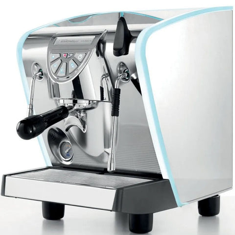 Nuova Simonelli Musica Side Lights Stainless - 1 Group Commercial Espresso Machine - White