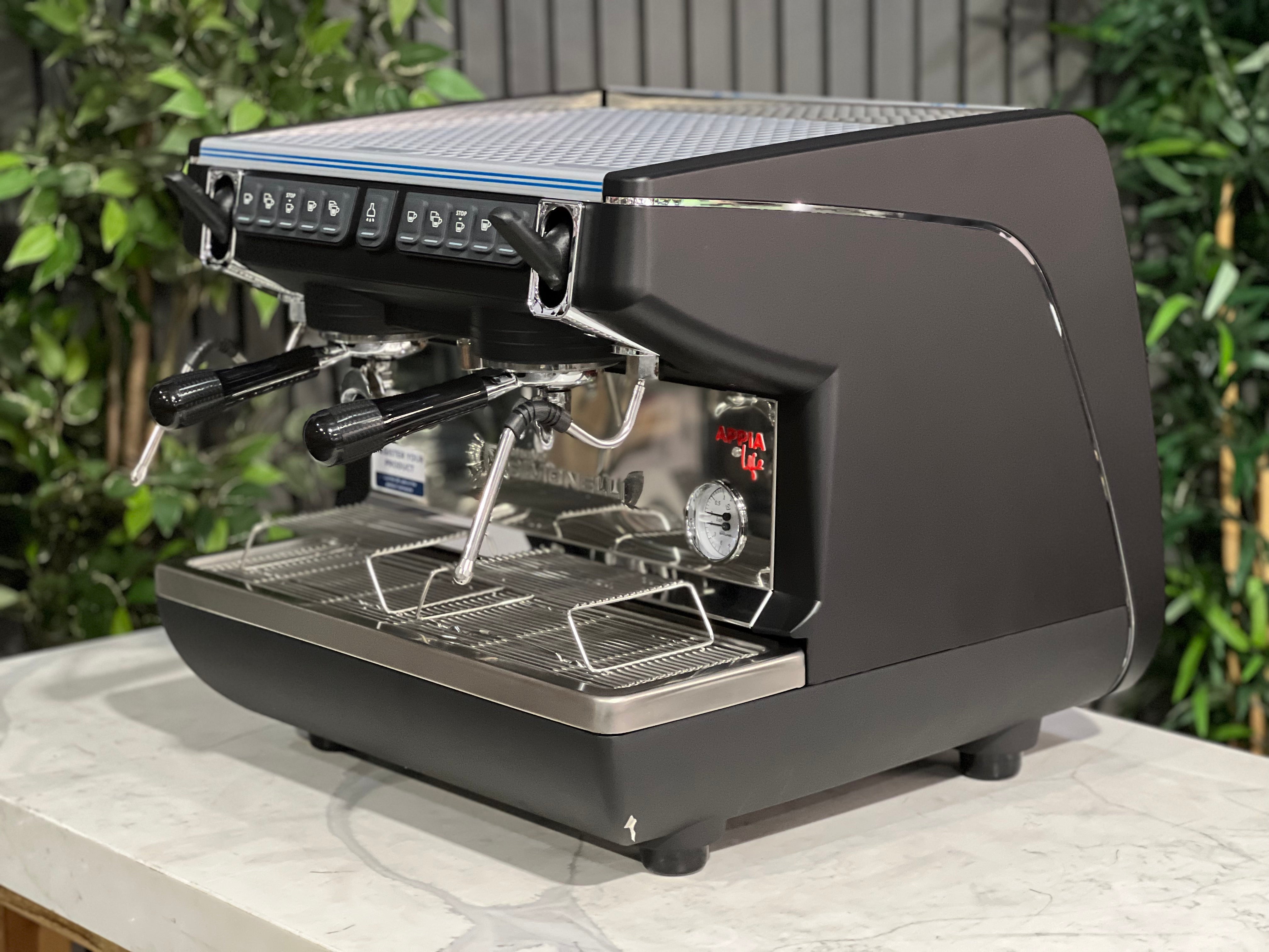 Nuova Simonelli Appia Life Compact - 2 Group Commercial Espresso Machine - Black