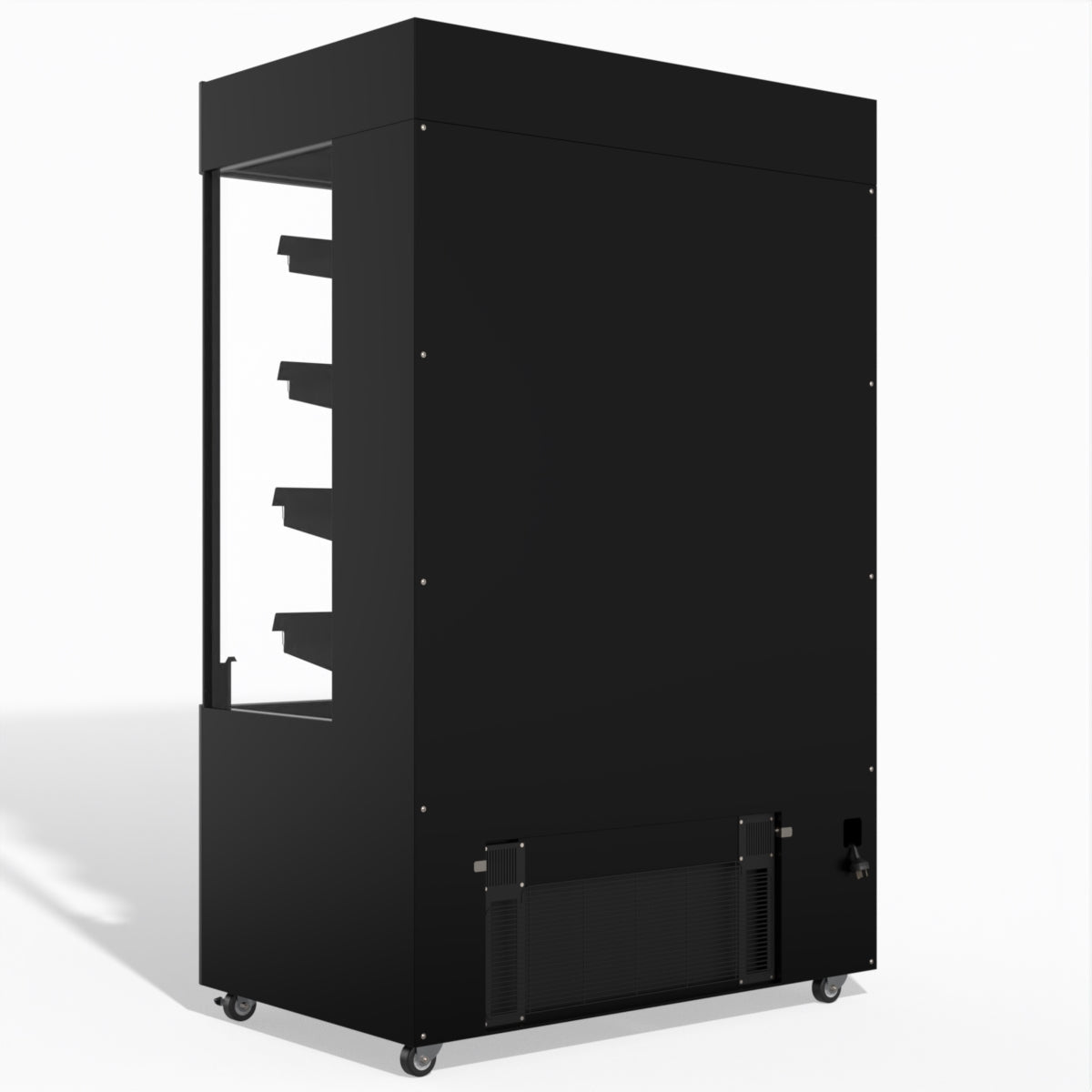 Skope OD1100N Open Deck Fridge - Low Sign - Black - OD1100N.LS.FM