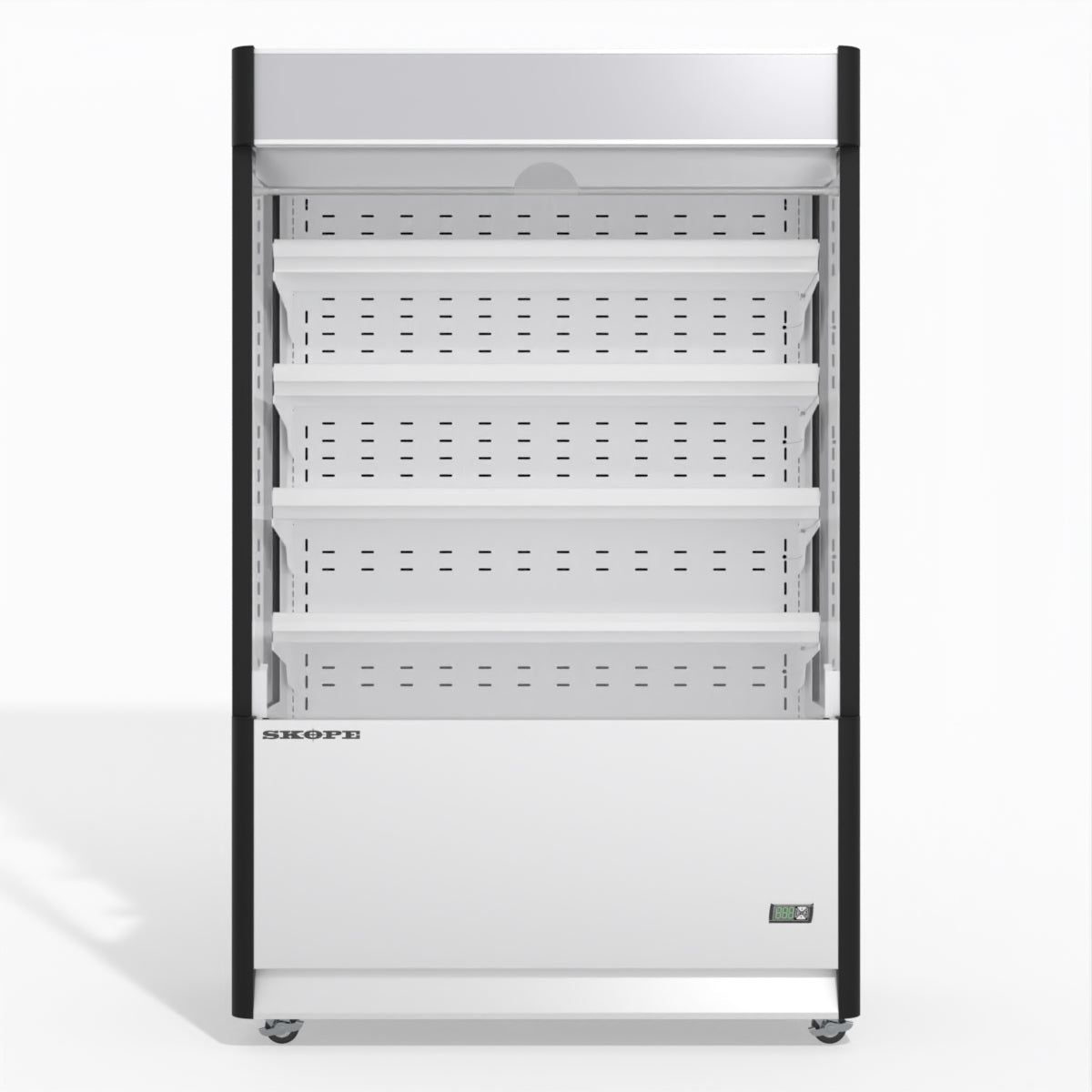 Skope OD1100N Open Deck Fridge - Low Sign - White - OD1100N.LS.FM