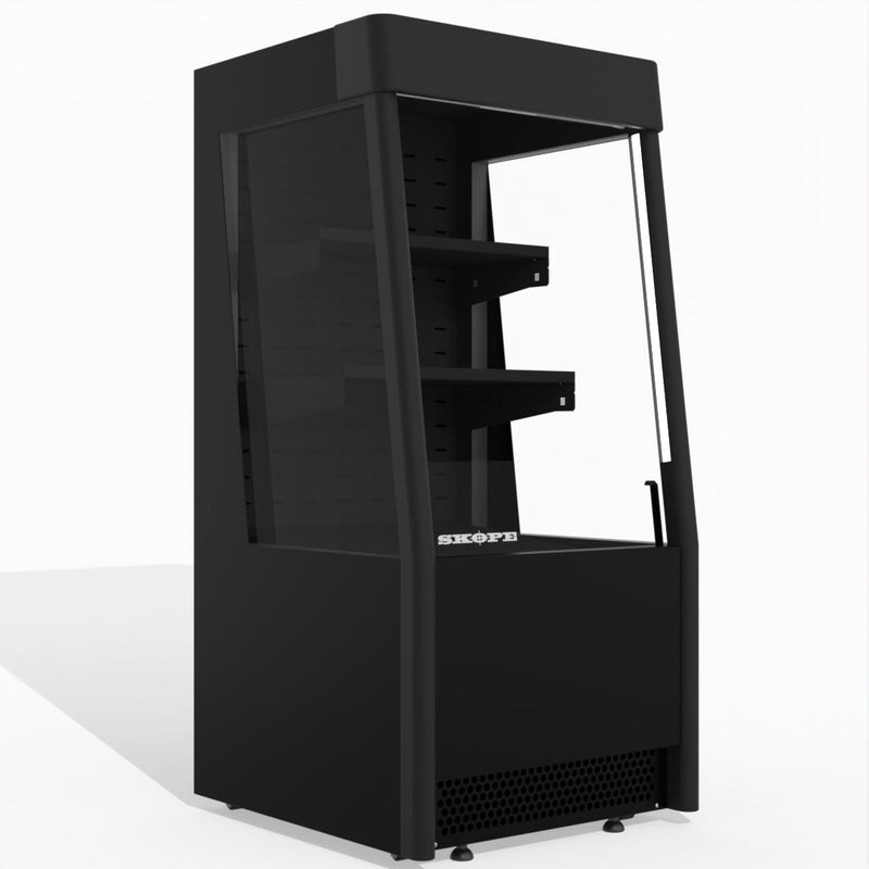 Skope OD260N Open Deck Fridge - Black