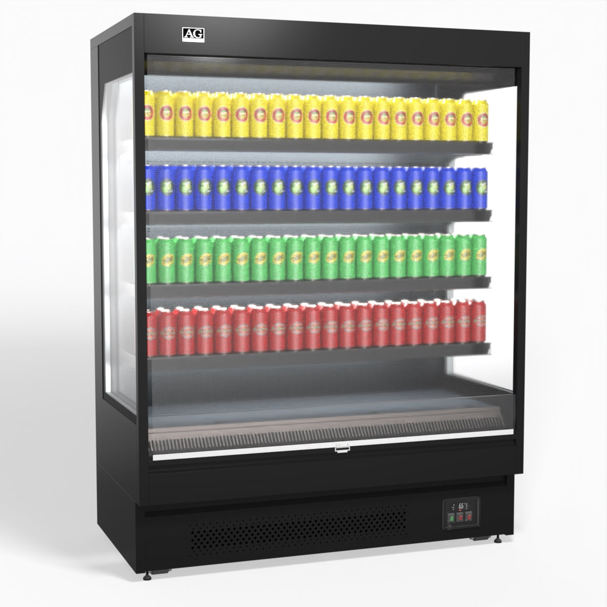 AG 1524mm Supermarket Open Multi Deck Showcase Fridge