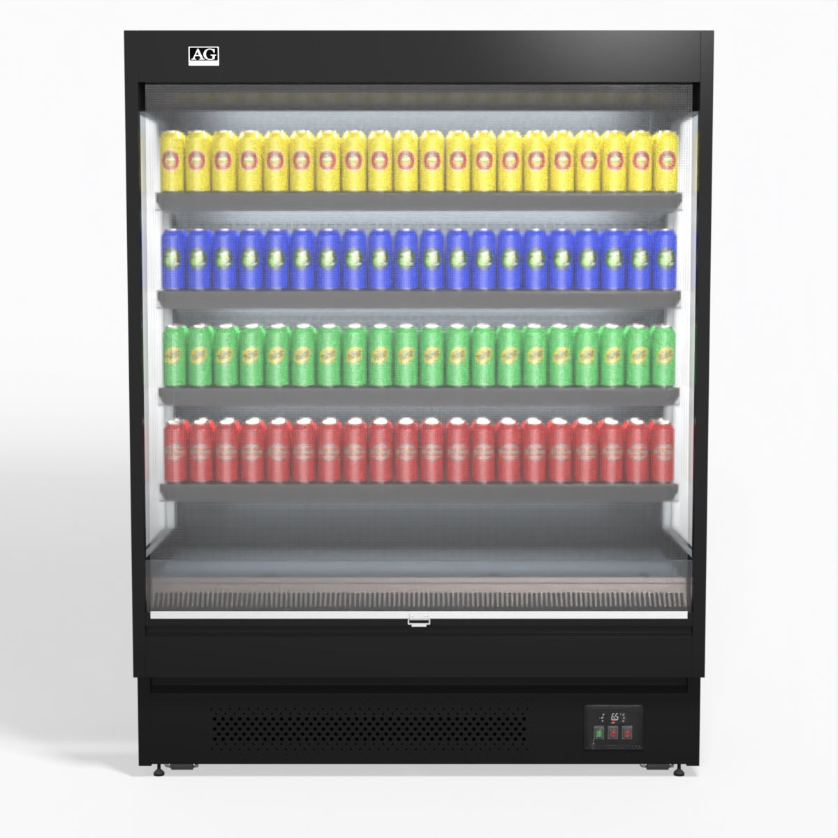 AG 1524mm Supermarket Open Multi Deck Showcase Fridge