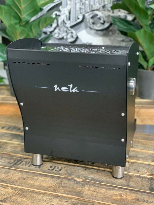 Orchestrale Nota Black with - 1 Group Commercial Espresso Machine - Timber