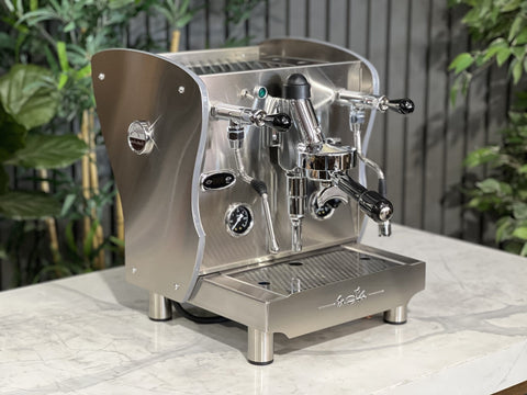 Orchestrale Nota PID w/ Side Lights - 1 Group Commercial Espresso Machine - Stainless