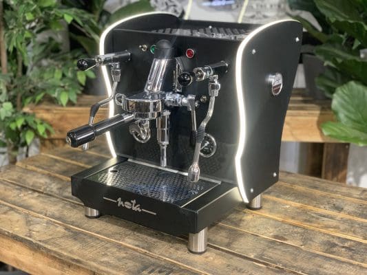 Orchestrale Nota with Side Lights - 1 Group Commercial Espresso Machine - Black