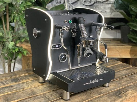 Orchestrale Nota with Side Lights - 1 Group Commercial Espresso Machine - Black