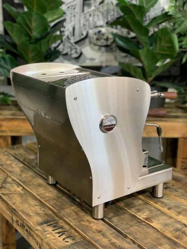 Orchestrale Nota Stainless with - 1 Group Commercial Espresso Machine - Timber