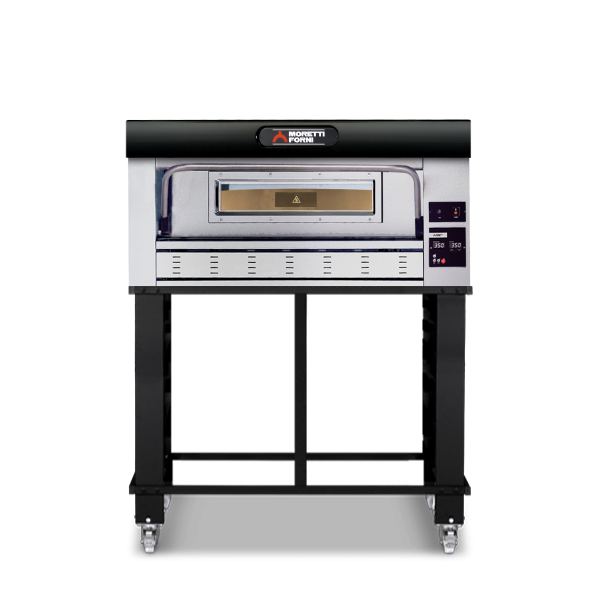 Moretti Forni P110G Single Deck Oven on Stand - 6 x 30cm Pizza