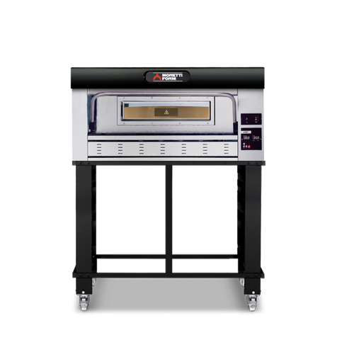 Moretti Forni P110G Single Deck Oven on Stand - 6 x 30cm Pizza