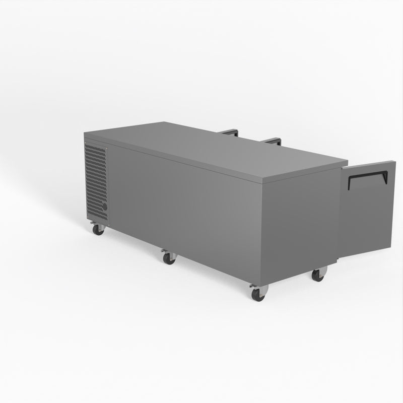 AG Three Door Commercial Worktop / Under Bench Fridge 800mm Depth