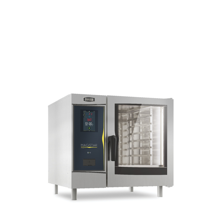 Zanussi 6 GN 1/1 Electric Combi Oven - Touch Screen - Direct Injected Steam