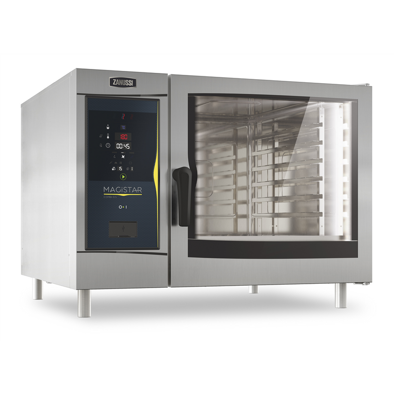 Zanussi 6 GN 2/1 Electric Combi Oven - Digital Control - Boiler Generated Steam