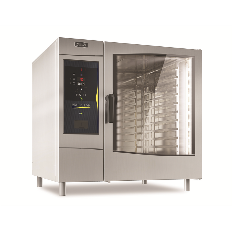 Zanussi 10 GN 2/1 Gas Combi Oven - Digital Control - Boiler Generated Steam