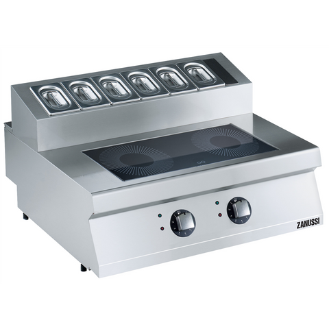 Zanussi Electric Induction 400mm 2 Frontal Zone Boiling Top