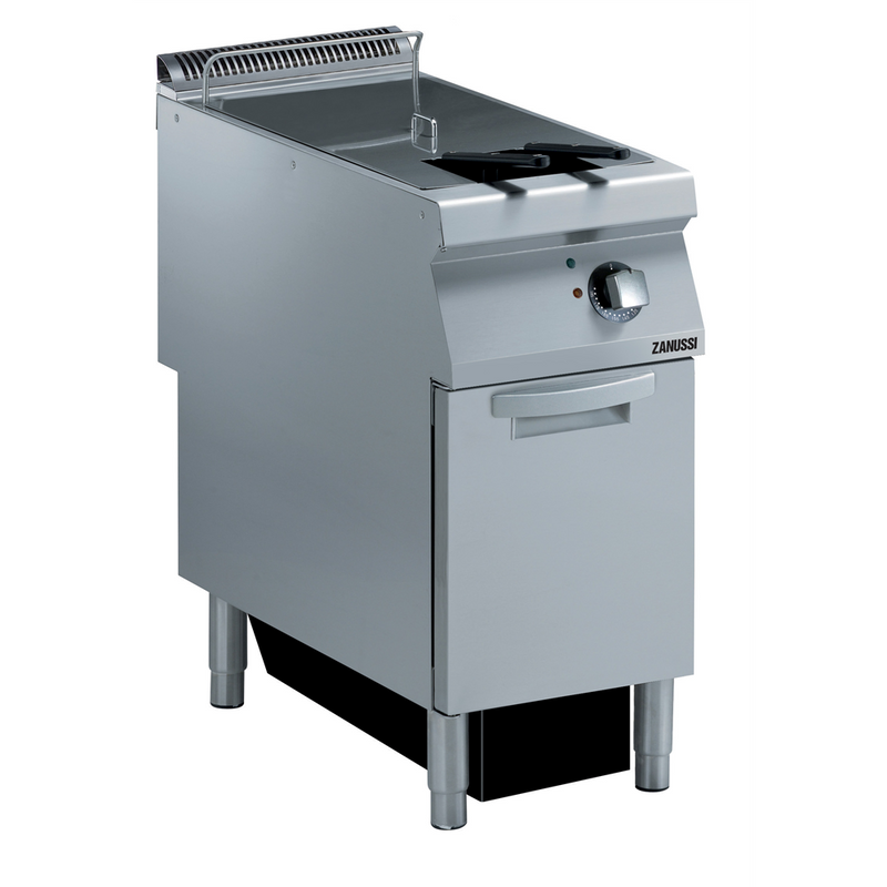 Zanussi Electric 400mm Single Well 23L Freestanding V-Shaped Deep Fryer