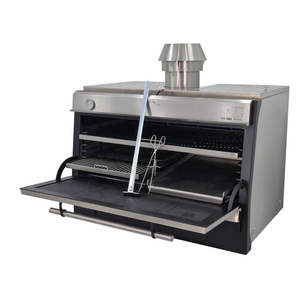 Pira 120 Lux SD Charcoal Oven - 120.103