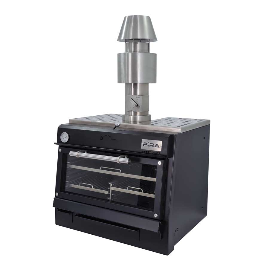 Pira 80 Black AB Charcoal Oven - 490.101