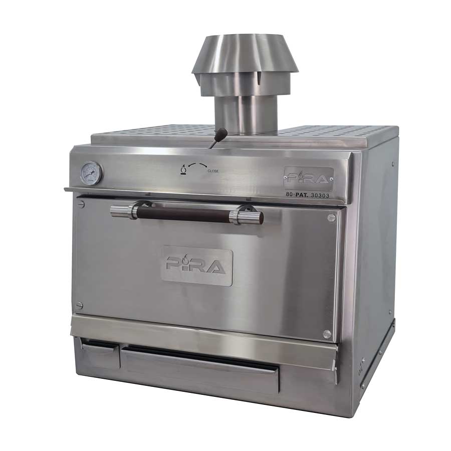 Pira 80 Sillver SD Charcoal Oven - 490.106