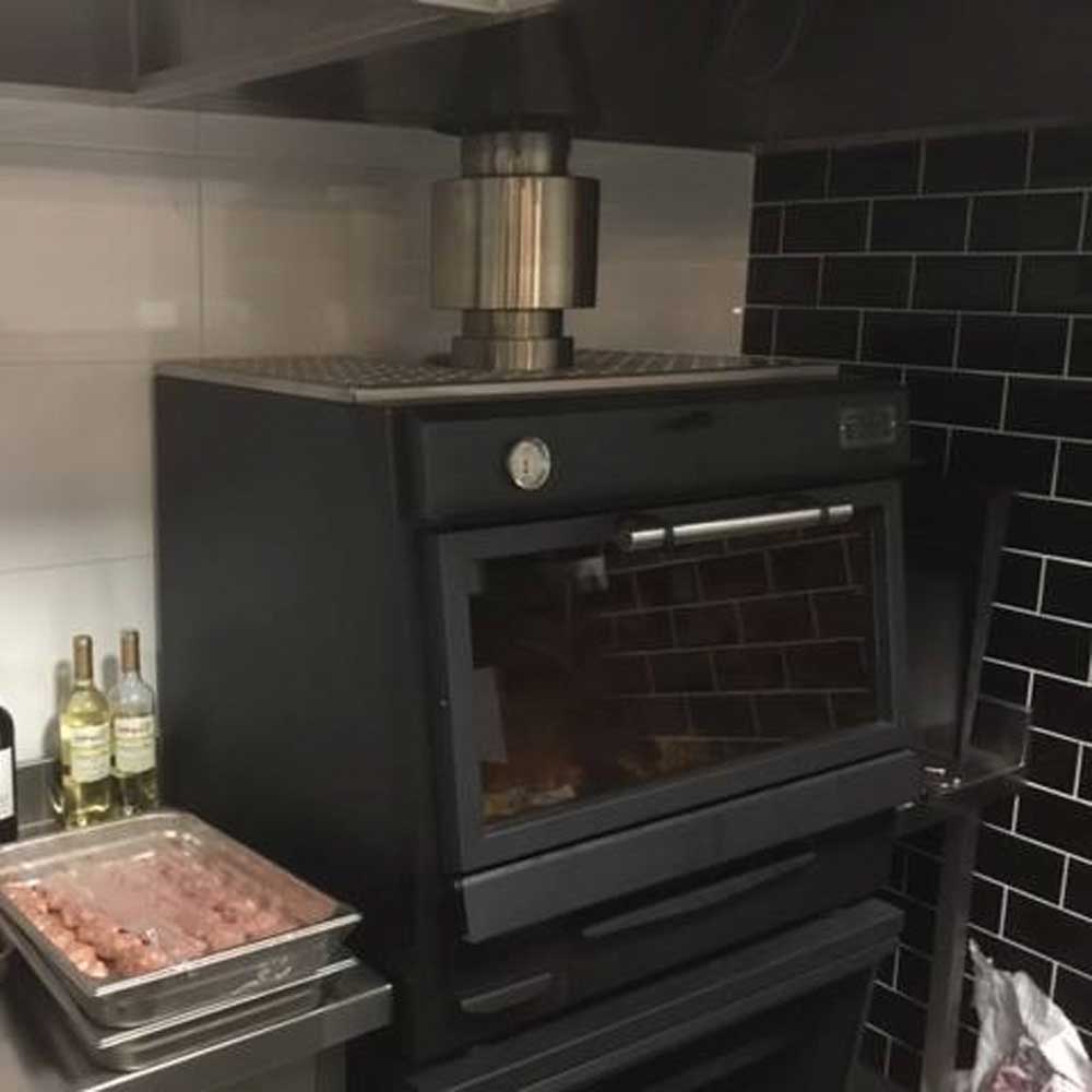 Pira 90 Black AB Charcoal Oven - 500.101