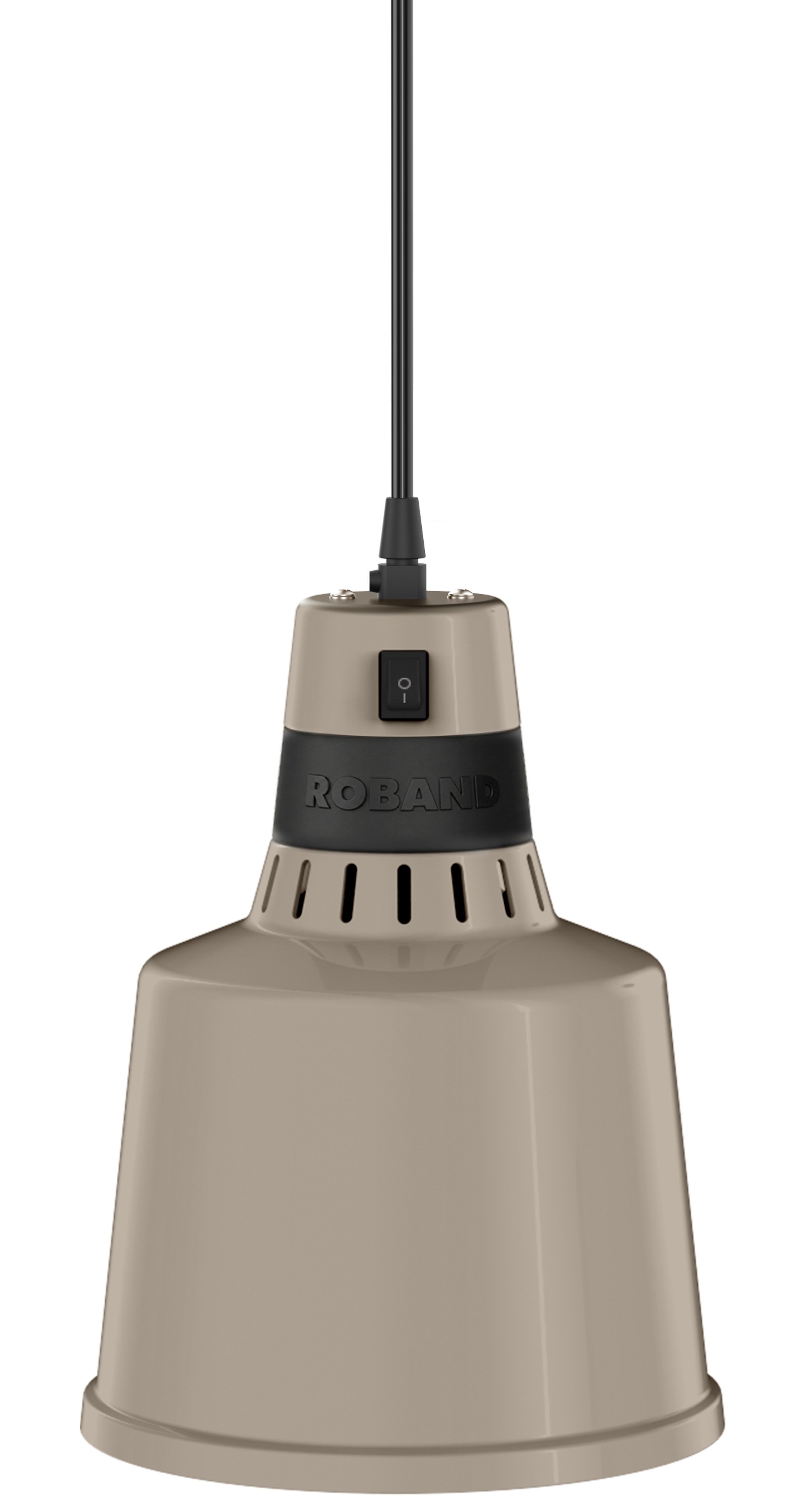 Roband Pendant Heat Lamp - Fixed - 200 Series Dune - PF20DU