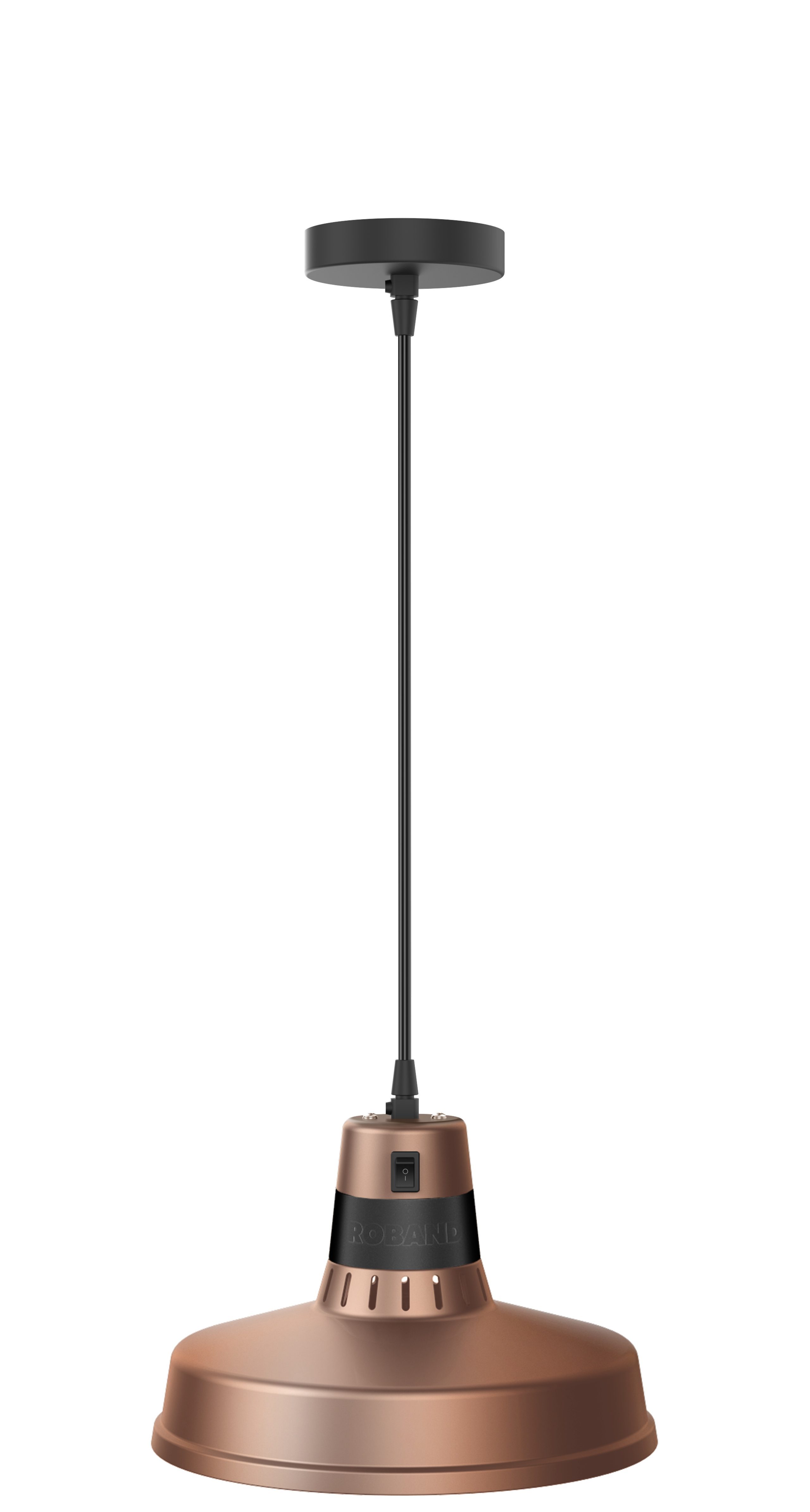Roband Pendant Heat Lamp - Fixed - 300 Series Bronze - PF30BZ