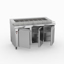 Thermaster Three Door Deluxe Pizza Prep Bench PWB150