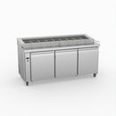 Thermaster Three Door Deluxe Pizza Prep Bench PWB180