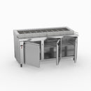 Thermaster Three Door Deluxe Pizza Prep Bench PWB180
