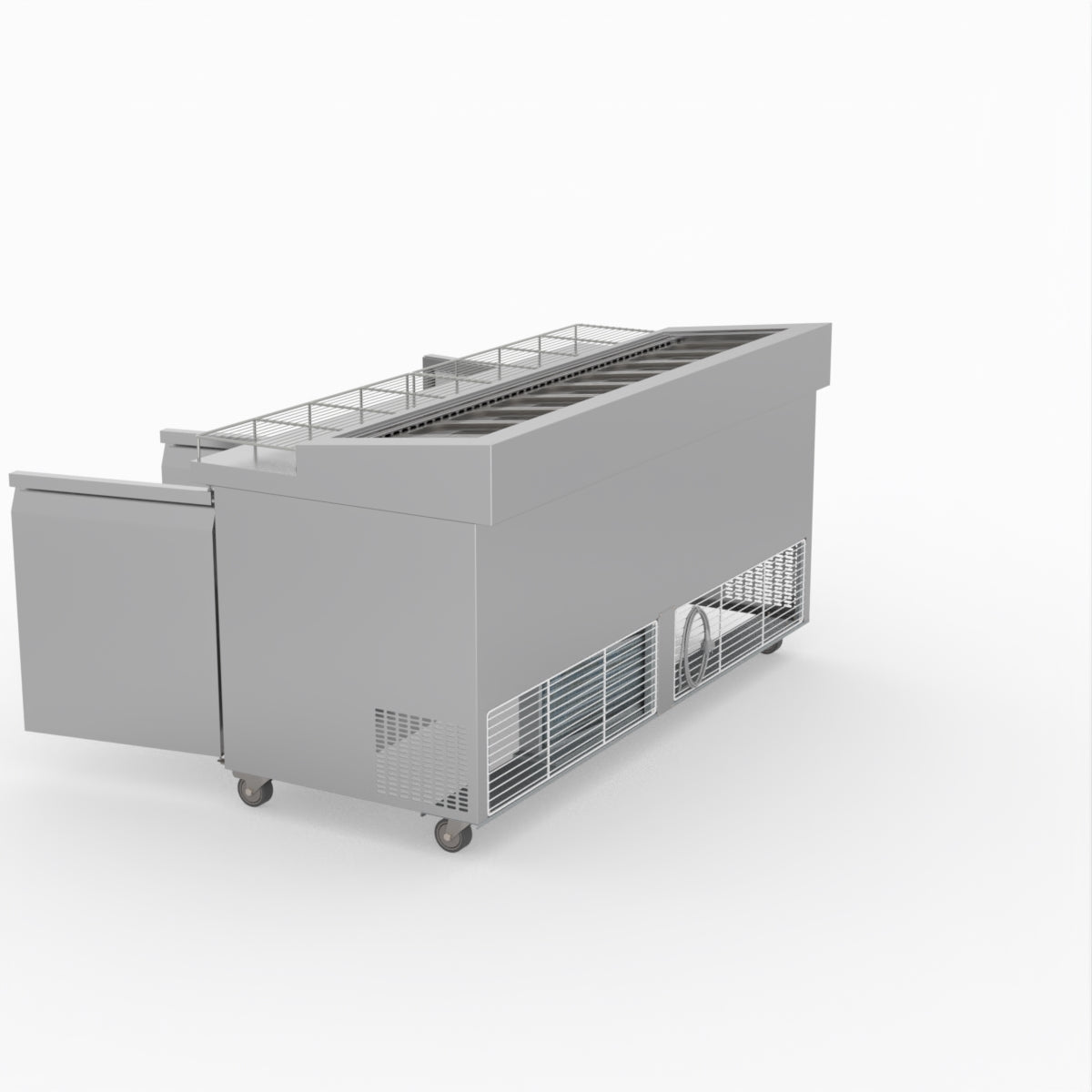 Thermaster Three Door Deluxe Pizza Prep Bench PWB180