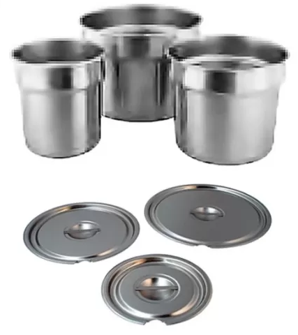 Hatco optional Pan Inserts & Lids to suit HWB-4QTD - 3.8L (4 Quart) - 4QT-Pan&Lid