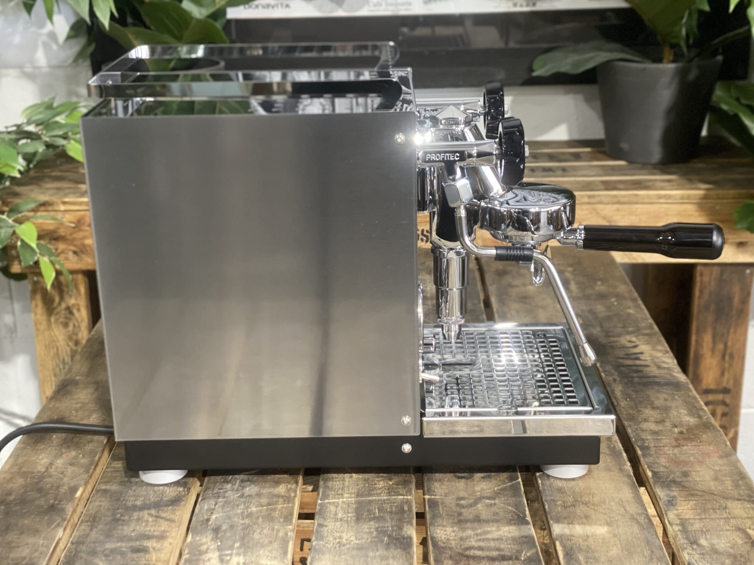 Profitec Pro 400 Twist Taps - 1 Group Commercial Espresso Machine - Yellow