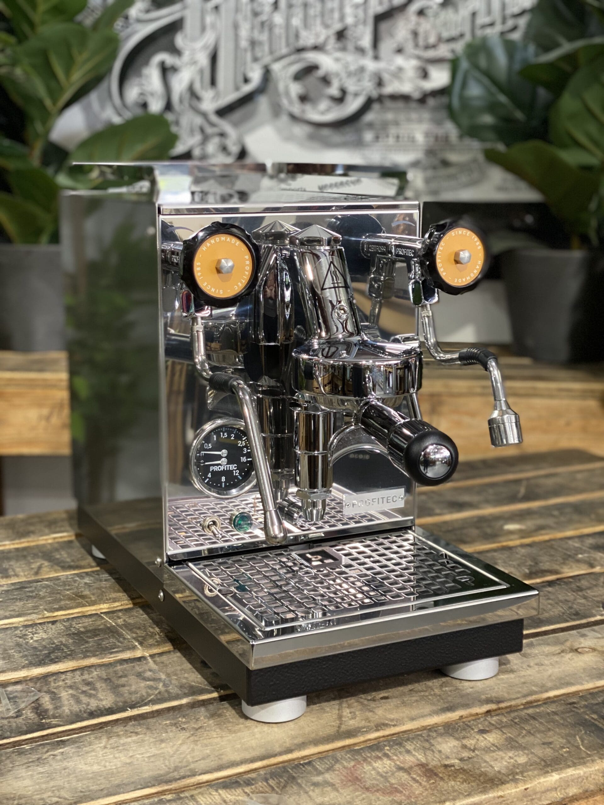 Profitec Pro 400 Twist Taps - 1 Group Commercial Espresso Machine - Yellow