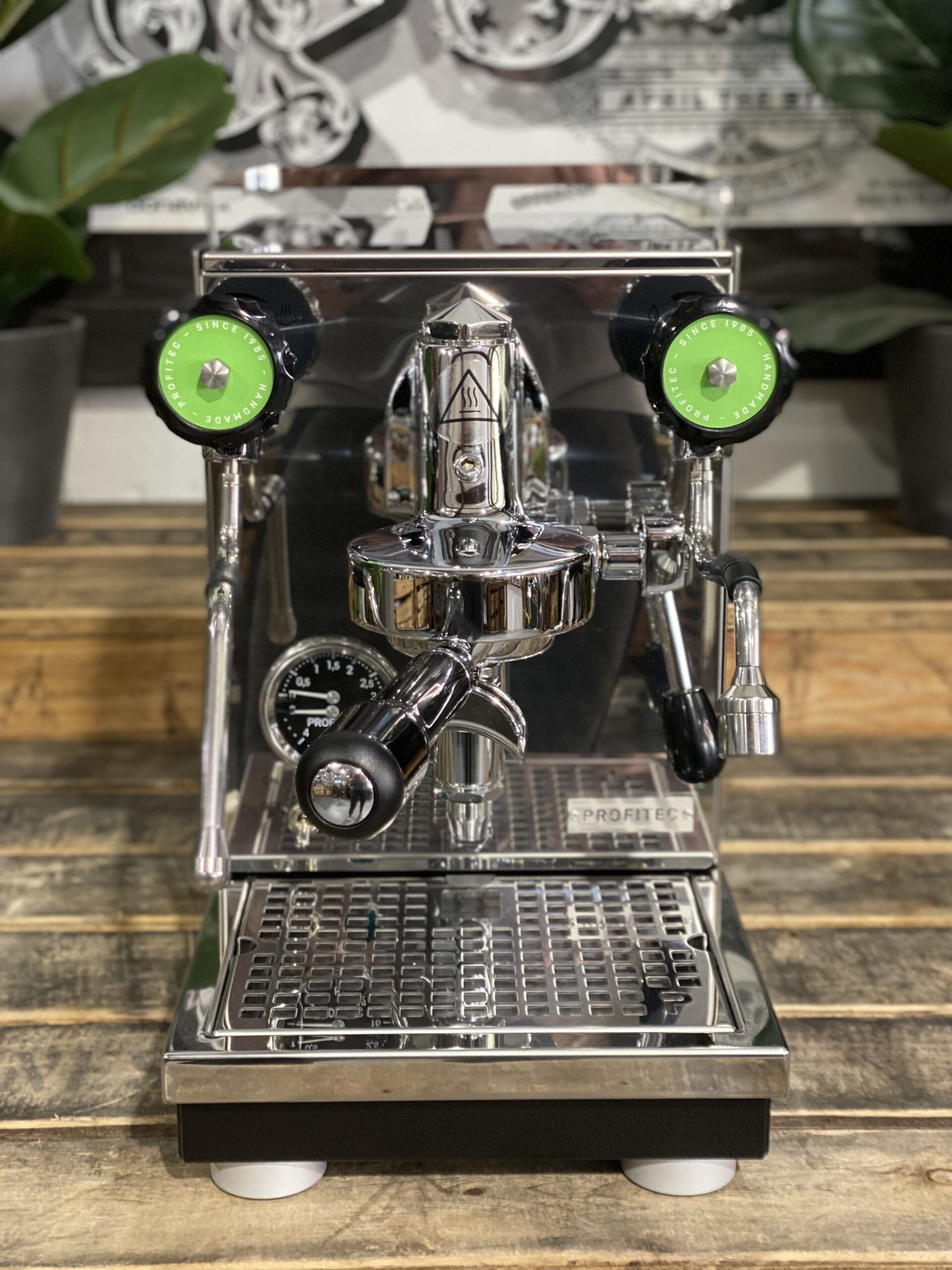 Profitec Pro 400 Twist Taps - 1 Group Commercial Espresso Machine - Green