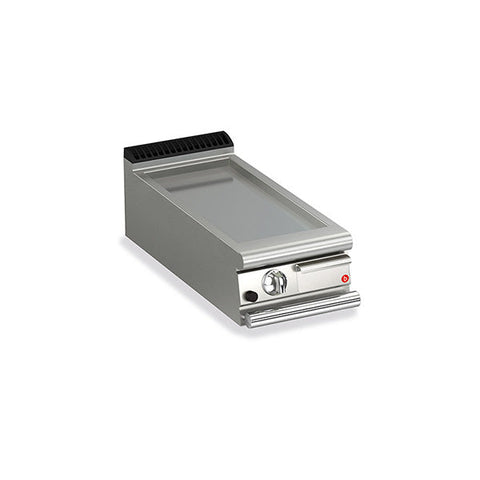 Baron Gas Fry Top With Smooth Mild Steel Plate - 700Mm Depth