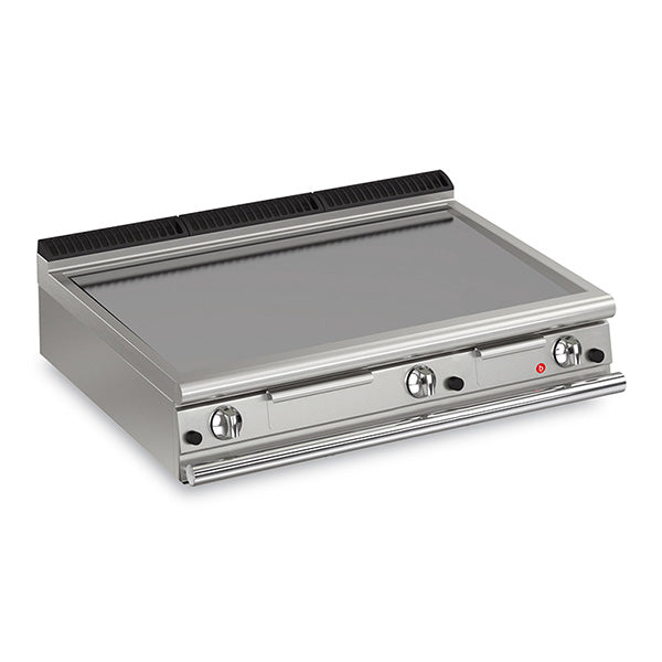 Baron 3 Burner Gas Fry Top With Smooth Mild Steel Plate And Thermostatic Control Q90FTT/G1200