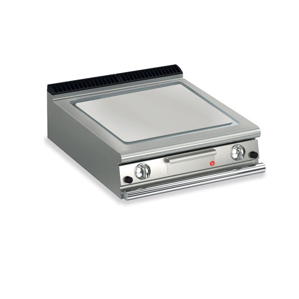 Baron 2 Burner Gas Fry Top With Smooth Mild Steel Plate And Thermostatic Control Q90SFT/G800
