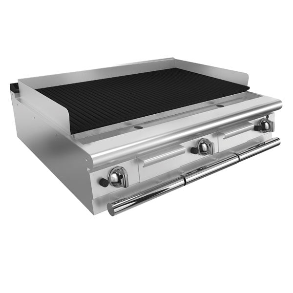 Baron Queen 9 Series Gas Lava Rock Chargrill