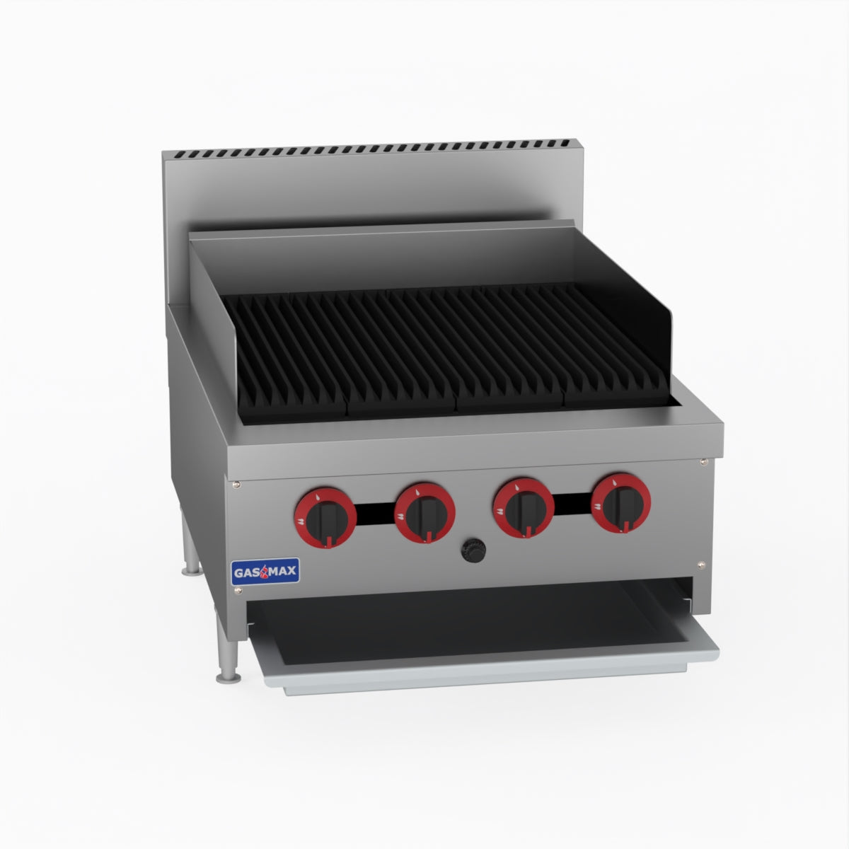 GasMax QR-24E 4 Burner Char Grill Top