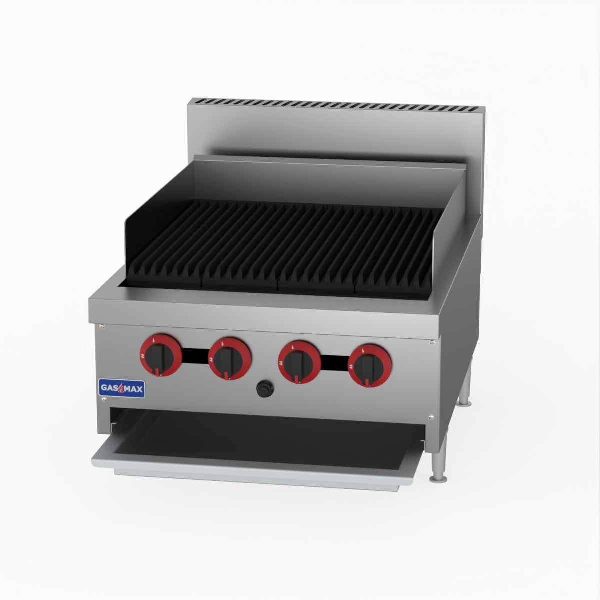 GasMax Natural Gas 4 Burner Char Grill Top QR-24E